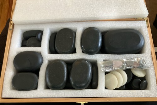 Set pietre calde lava - , basalto