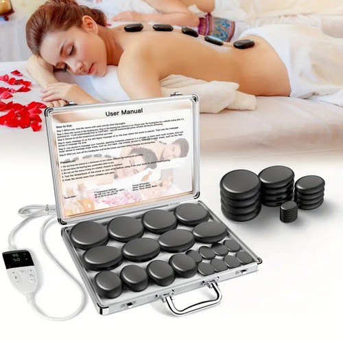 Hot stones set massaggio - stones, con
